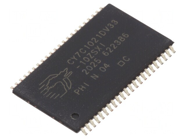 Memorie SRAM 1Mb 64kx16 3V 10ns TSOP44 II