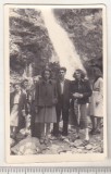 Bnk foto - Cascada Urlatoarea - anii `40 - Foto-film D Hasoti Busteni, Alb-Negru, Romania 1900 - 1950, Natura