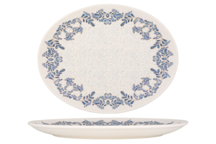 Rinart Placa de service - Valeria - Por&Aring;&pound;elan - 36 cm - set de 2