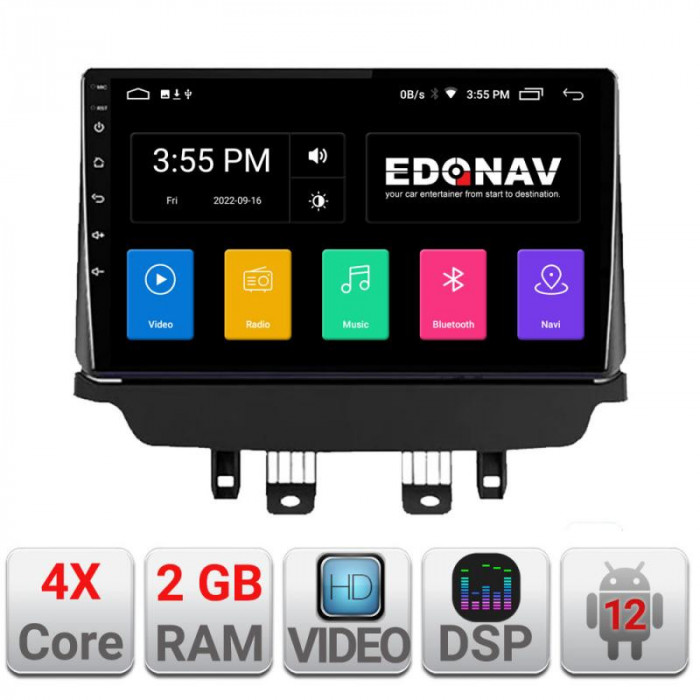 Navigatie dedicata Mazda CX-3 Mazda 2 2014-2020 Android radio gps internet 2+16 kit-cx3+EDT-E209v2 CarStore Technology