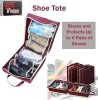 Organizator incaltaminte cu 6 compartimente tip geanta, Shoe Tote