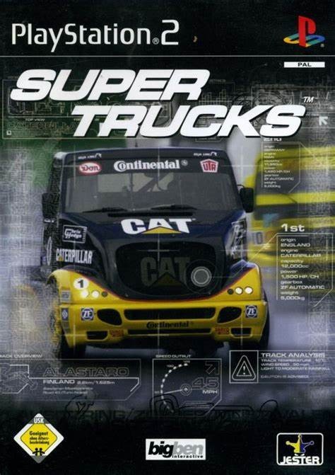 Joc PS2 SUPER TRUCKS Playstation 2 colectie Retro RAR