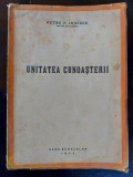 Unitatea cunoasterii- Petru P. Ionescu