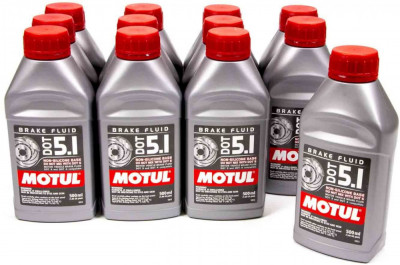 Set 12 Buc Lichid Frana Motul Dot 5.1 500ML 100950 foto