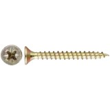 Evotools 674399 - Suruburi autofiletante pentru lemn cu cap inecat 4x70 mm 100 bucati