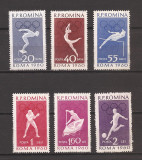 Romania 1960, LP 499 - Jocurile Olimpice Roma II, MNH, Nestampilat