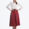Fusta eleganta midi semi-clos rosie
