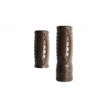 Set 2 mansoane biciclete KRIS Shogun, 90/120mm, PVC, culoare maro Cod:A746