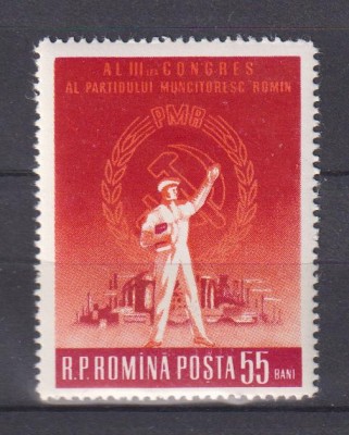 AL 3-LEA CONGRES AL P.M.R. LP 501 MNH foto