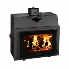 Focar de semineu, Prity PTV, 4,2 kg/h, 780 x 470 x 770