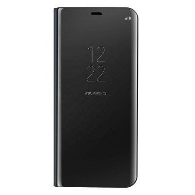 Husa compatibila cu Samsung Galaxy S10 Clear View Neagra foto