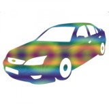 Sticker Ford Mondeo Schelet