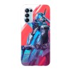 Husa compatibila cu Oppo A72, Viceversa, model Project Ashe, Silicon, TPU, Transparent, Carcasa