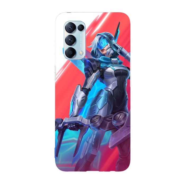 Husa compatibila cu Oppo A72, Viceversa, model Project Ashe, Silicon, TPU