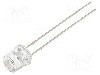 Dioda LED 5mm, ro&amp;#351;ie, plat, 1.8...2.6V, OPTOSUPPLY - OS5RPM57E1A-MN