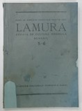 LAMURA , REVISTA DE CULTURA GENERALA , NUMARUL 5 - 6 , ANUL AL CINCILEA , FEBRUARIE - MARTIE , 1924