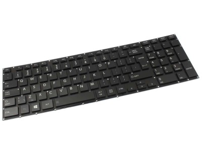 Tastatura Toshiba Satellite P50 iluminata layout UK fara rama enter mare, Satellite P50t A iluminata layout UK foto