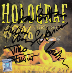 CD Rock: Holograf - 69% Unplugged (2001, original cu autografe ) foto