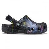 Saboți Crocs Kids&#039; Classic Out of this World II Clog Negru - Black