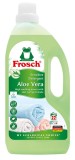 Detergent lichid Frosch Aloe Vera Sensitive pentru rufe, 1500 ml