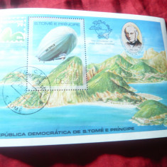 Bloc Sao Tome e Principe 1979 - 100 Ani Rowland Hill , stampilat