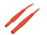 Cablu de măsurare cu mufe banană 4mm 19A