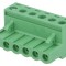 Regletă conexiuni 5mm 6 piste drept mufă