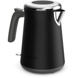 Fierbator de apa Tefal KI6668E0, 1.7 l, Oprire automata, Indicator luminos, Capac cu balama, Negru
