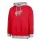 Detroit Red Wings hanorac de bărbați cu glugă 47 Patch Drop Shoulder Hood red - XXL