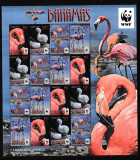 Bahamas - WWF - PASARI - FLAMINGO - MNH, Nestampilat