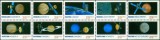 SUA 1991 - Sistemul solar, explorare, serie neuzata, din carnet