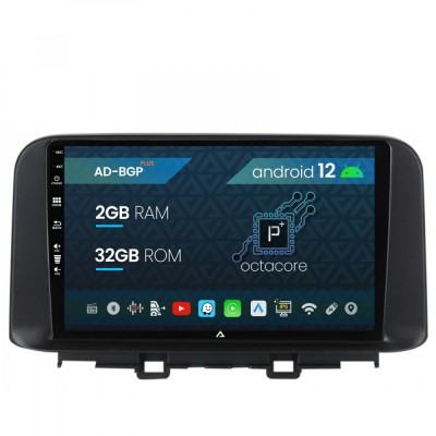 Navigatie Hyundai Kona (2018+), Android 12, P-Octacore 2GB RAM + 32GB ROM, 10.1 Inch - AD-BGP10002+AD-BGRKIT183V2 foto