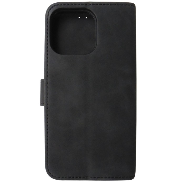 Husa tip carte cu stand Cento Lima neagra pentru Apple iPhone 13 Pro