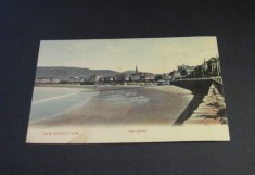 Carte Poștală Vintage Spania - San Sebasti&aacute;n &bdquo;Vedere Generală&rdquo; (cel mai probabil din perioada 1900&ndash;1940)