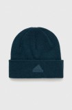 Adidas Performance caciula de lana culoarea verde, de lana