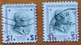 U.S.A-(1939)-val de (1$ x2)-Personaliti: ''PRES .W. WILSON-''-stamp.--Vezi-Scan