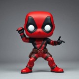 Figurina Deadpool Funko Pop de Pictat, 10cm, Marvel, PLA+ Reciclabil, Jucărie Copii, Colecție