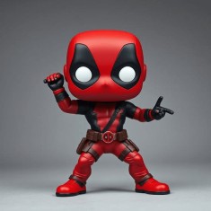Figurină Deadpool 3D &ndash; Funko Pop, de pictat - 10 cm