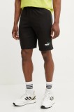 Puma pantaloni scurți bărbați, culoarea negru, 684715
