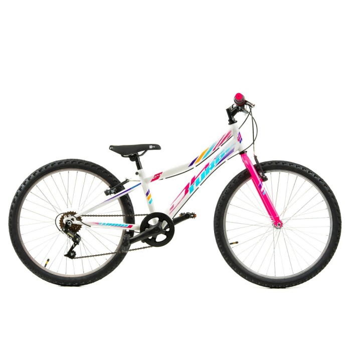 Bicicleta Copii DHS Turbo - 24 Inch, Alb Ultimate FactoryBikes