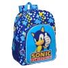 Ghiozdan scoala 42 cm Sonic Speed, Jad