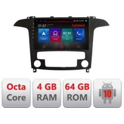 Navigatie Ford S-Max 2008-2012 E-003 Octa Core cu Android Radio Bluetooth Internet GPS WIFI DSP 4+64GB 4G CarStore Technology foto