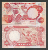 NIGERIA 10 NAIRA 2001 UNC [1] P- 25f.2 ( hartie ) necirculata