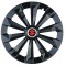 Set 4 capace roti Fame negru R14 pentru gama auto Suzuki