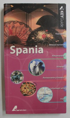 SPANIA - KEY GUIDE , 2008 foto