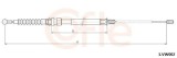Cablu frana de parcare Audi A3; Seat Altea, Altea XL, Leon; Skoda Octavia II; VW Golf V Motor 1.2 Tfsi, 1.2 TSI, 1.4, 1.4 16V, parte montare spate
