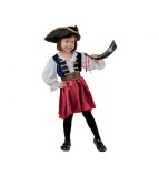 Costum carnaval Pirat pentru fete 92/104 cm (3-4 ani)