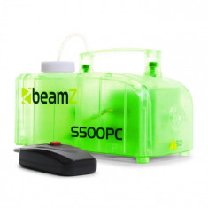 Beamz S500PC, aparat de fum, transparent, RG,B LED-uri, 500 W, inclusiv fluid de cea?a foto