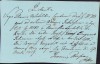 HST A314 Chitanță olografă 1827 limba latină