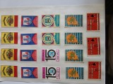 Superba colectie cutii chibrituri PAL Braila , REPUBLICA SOCIALISTA ROMANIA , stare exceptionala